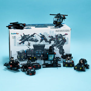 SWAT Police Building Blocks Set - PopFun