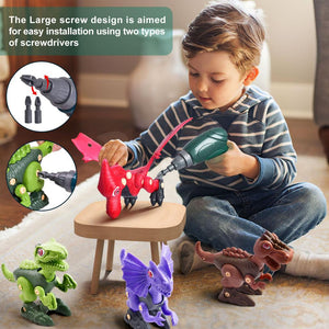 Take Apart Dinosaur Set 4 Pcs - PopFun