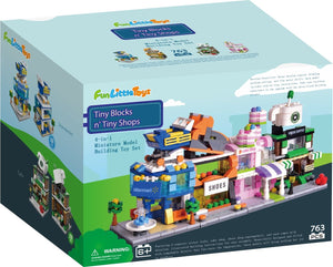 Tiny Blocks and Shops Building Blocks for Kids - PopFun