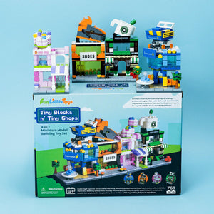 Tiny Blocks and Shops Building Blocks for Kids - PopFun