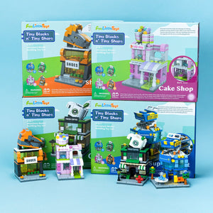 Tiny Blocks and Shops Building Blocks for Kids - PopFun