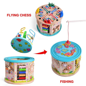 Toddler Multipurpose Bead Maze Cube - PopFun