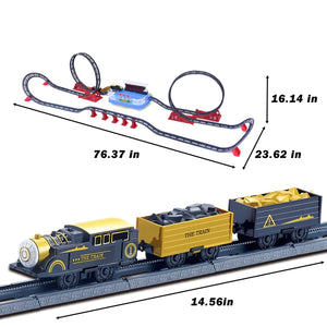 Toy Train Station with Track - PopFun