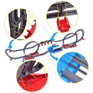 Toy Train Station with Track - PopFun