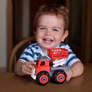 Transforming Fire Truck Set - PopFun