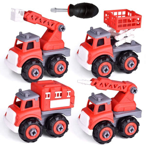 Transforming Fire Truck Set - PopFun