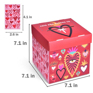 Valentine's Gift Box- Red - PopFun