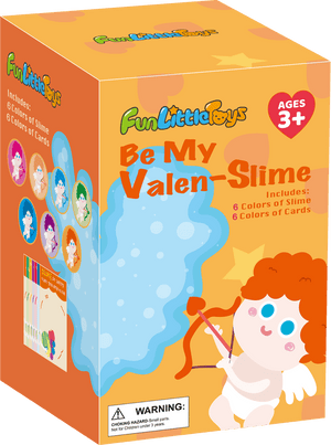 Valentines Gift Slime Kit with Cards (28pcs) - PopFun