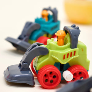 Wind Up Bulldozer Treasure Egg Pack - PopFun