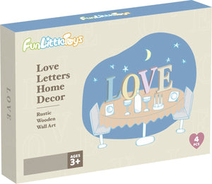 Wood Love Sign - PopFun