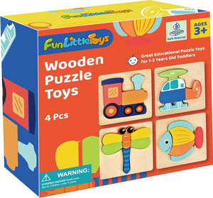 Wooden Puzzles for Toddlers - PopFun