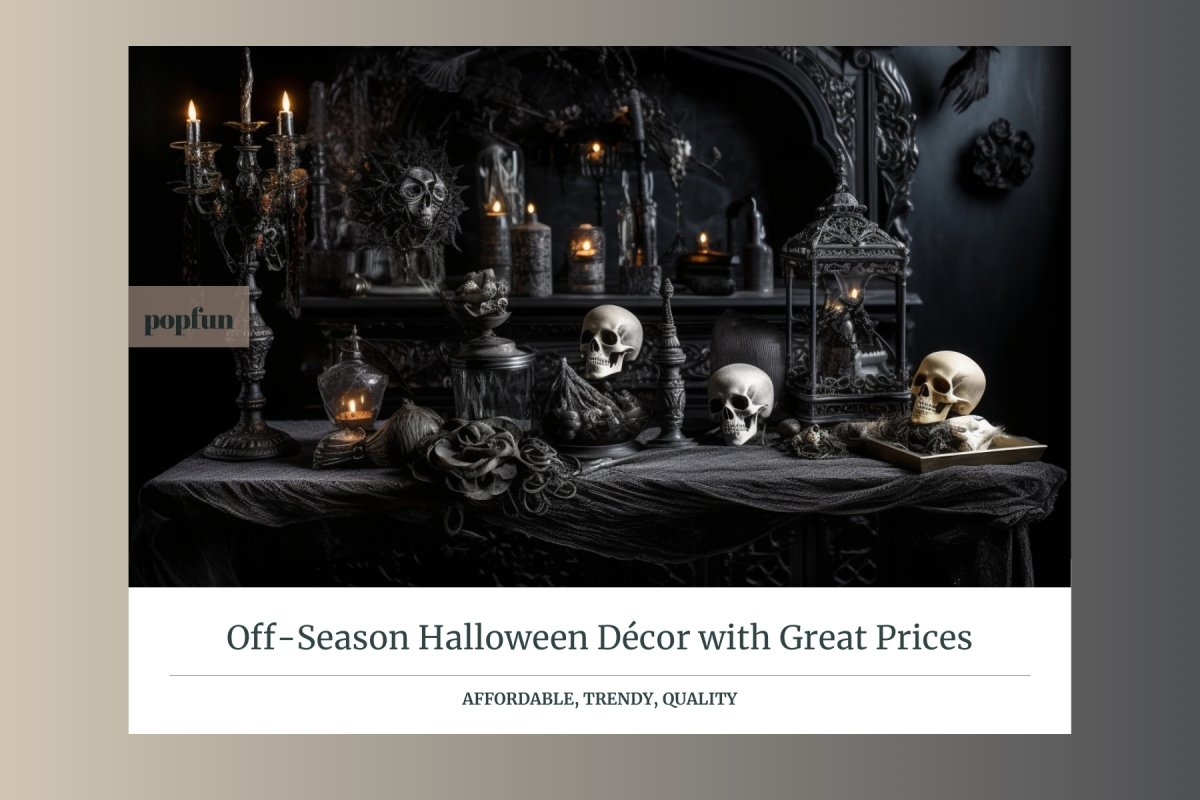 Spooky Send Off Off Season Halloween Decoration: Spooky Savings at Great Prices - PopFun