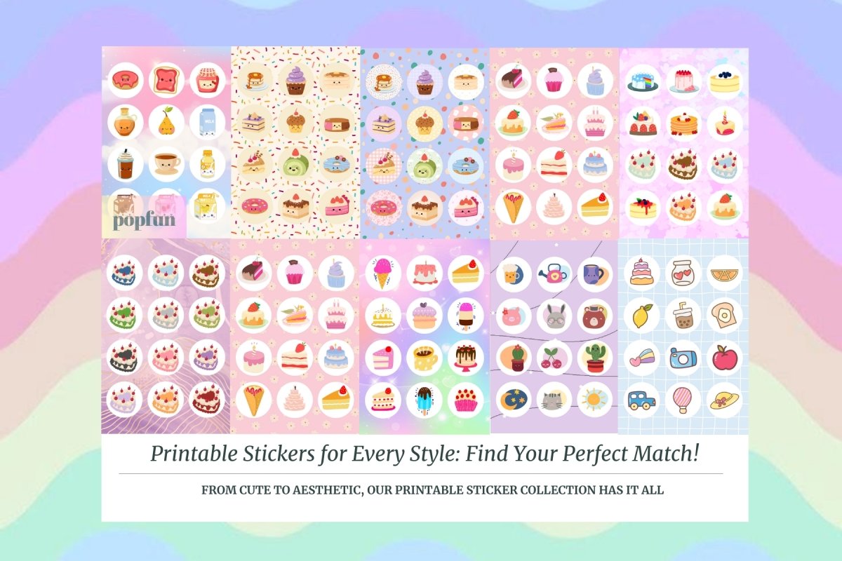 Printable Stickers for Every Style: Find Your Perfect Match! - PopFun