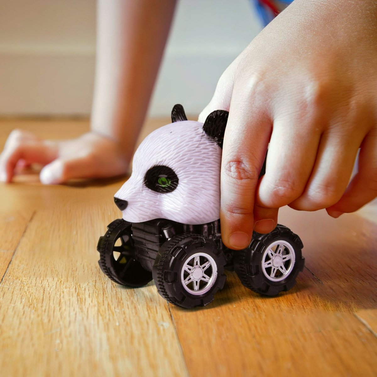 12PCS Easter Eggs Pre-Filled with Pull Back Mini Animal Cars Vehicle Toys - PopFun