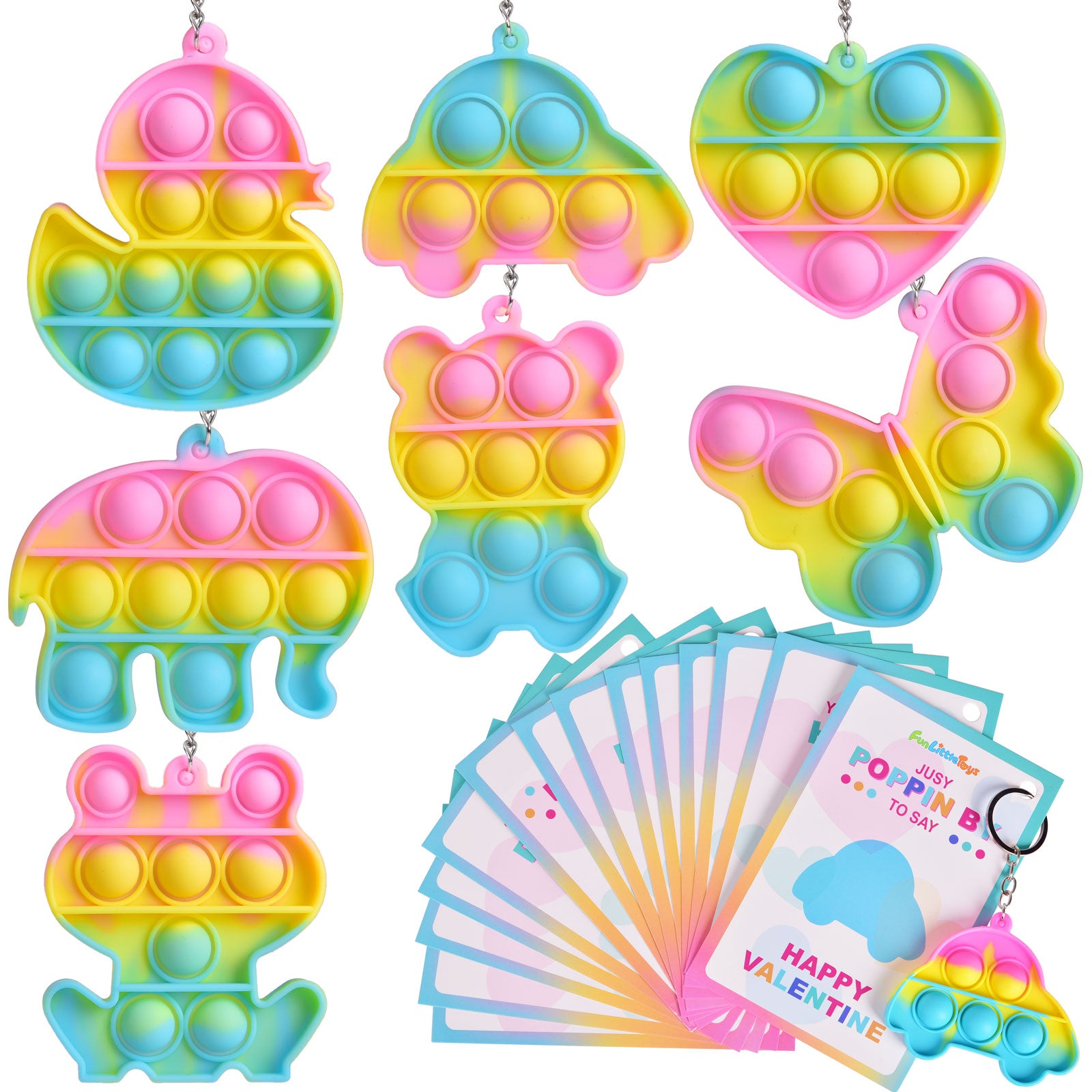 Pop It Valentines Toys and Cards for Kids - PopFun