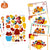 Make a Turkey Stickers 151 Pcs - PopFun