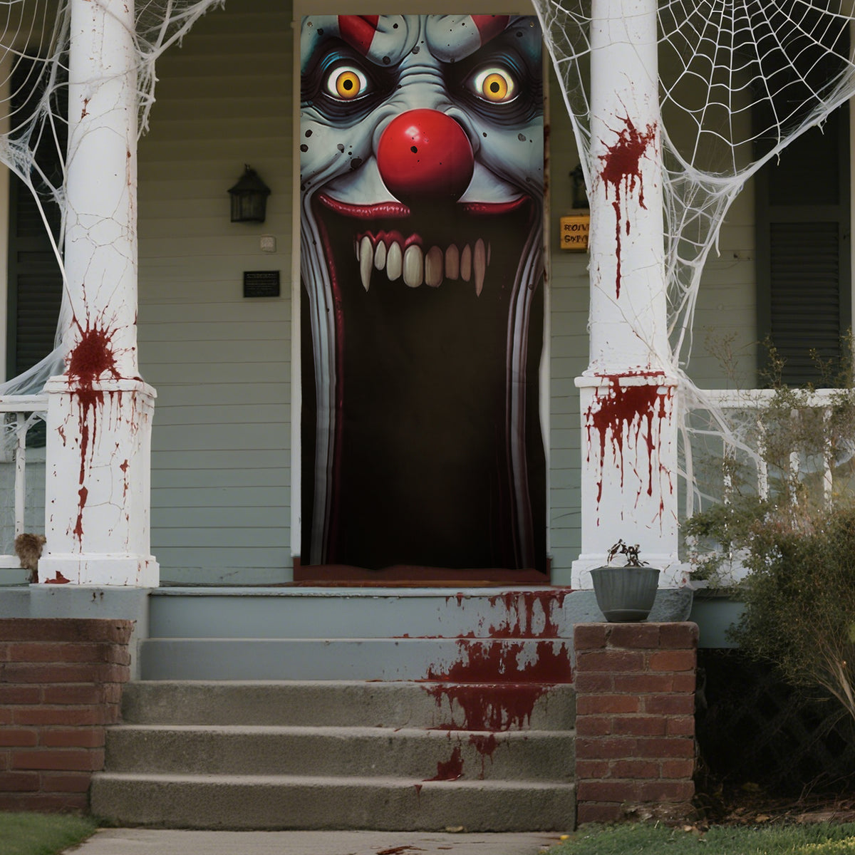 34”x70” Halloween Door Cover