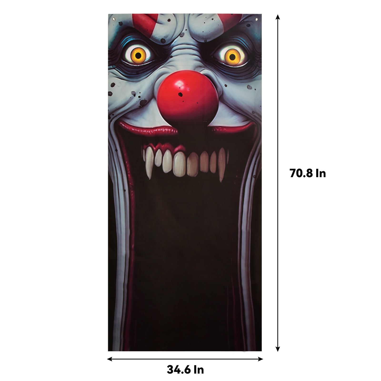 34”x70” Halloween Door Cover
