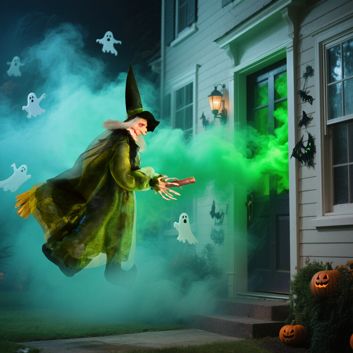 Halloween Flying Witches Hanging Decor