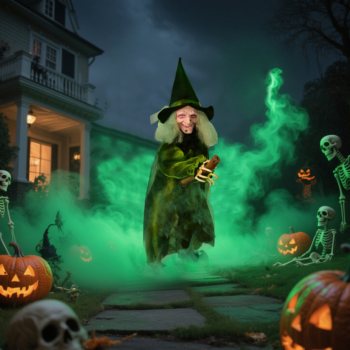 Halloween Flying Witches Hanging Decor