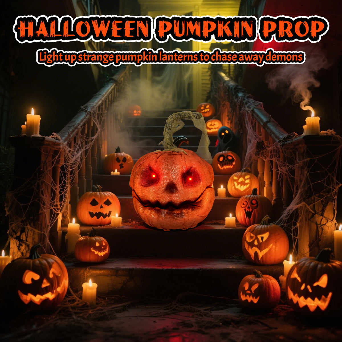 Halloween Pumpkins Light Decoration