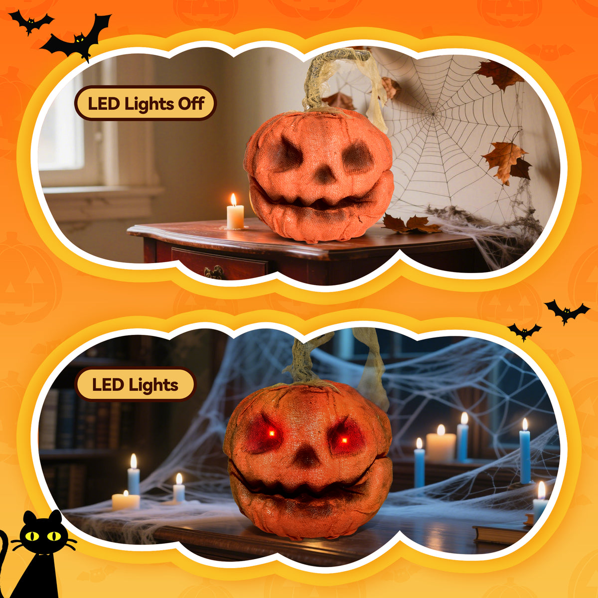 Halloween Pumpkins Light Decoration