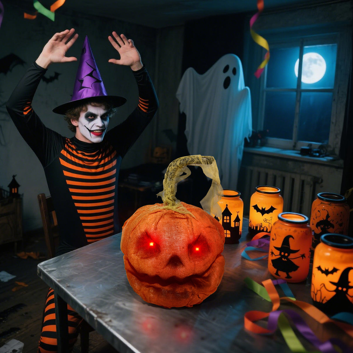 Halloween Pumpkins Light Decoration