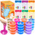 Valentines Gift Slime Kit with Cards 28 Pcs - PopFun