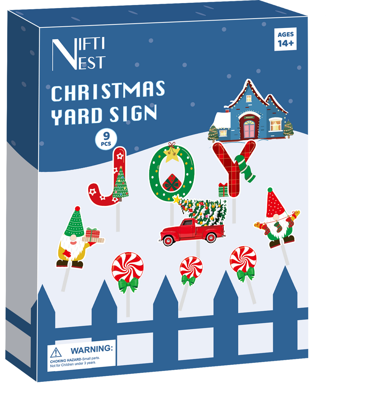 Christmas JOY Yard Sign