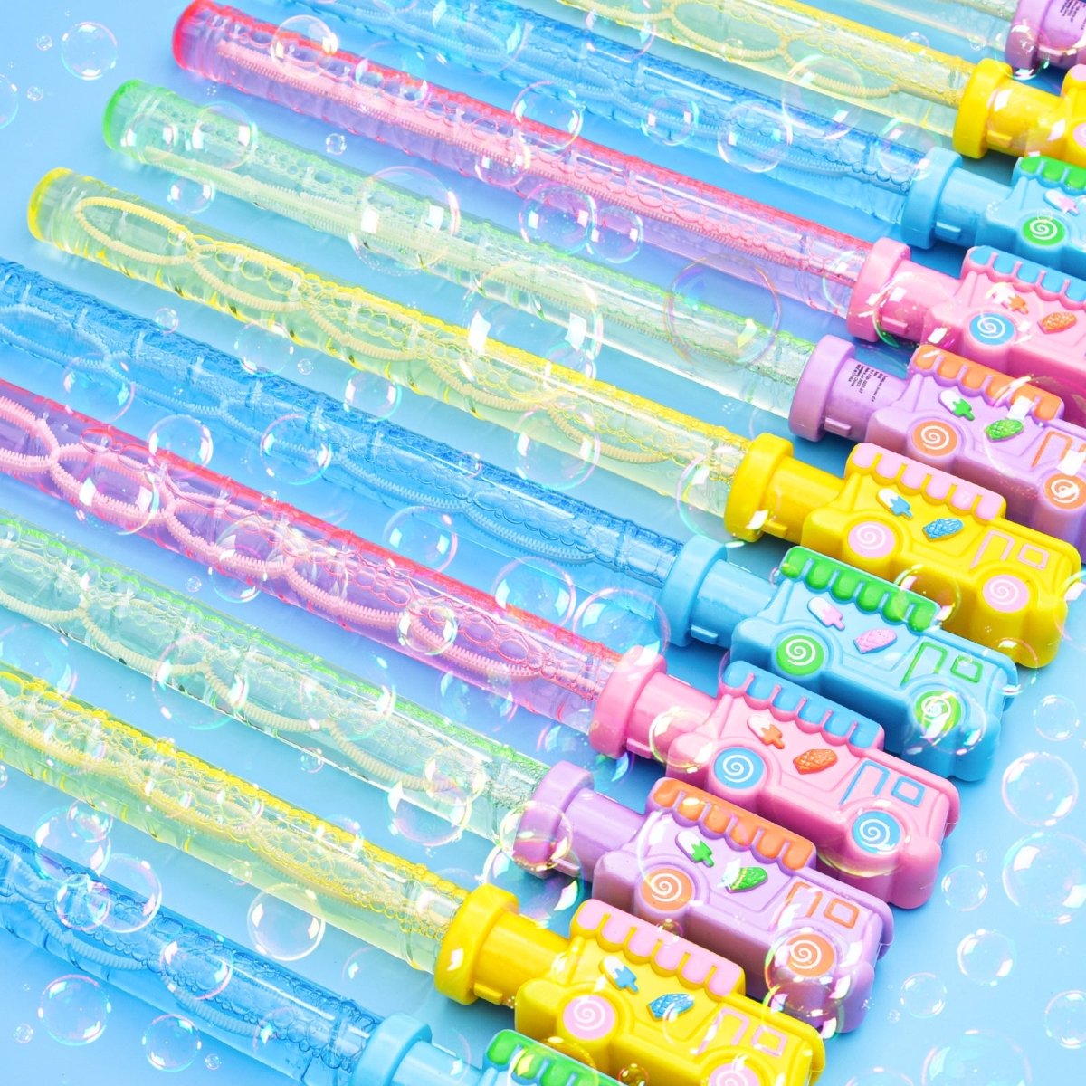 Assorted Macaron Ice Cream Bubble Wand Sticks - PopFun