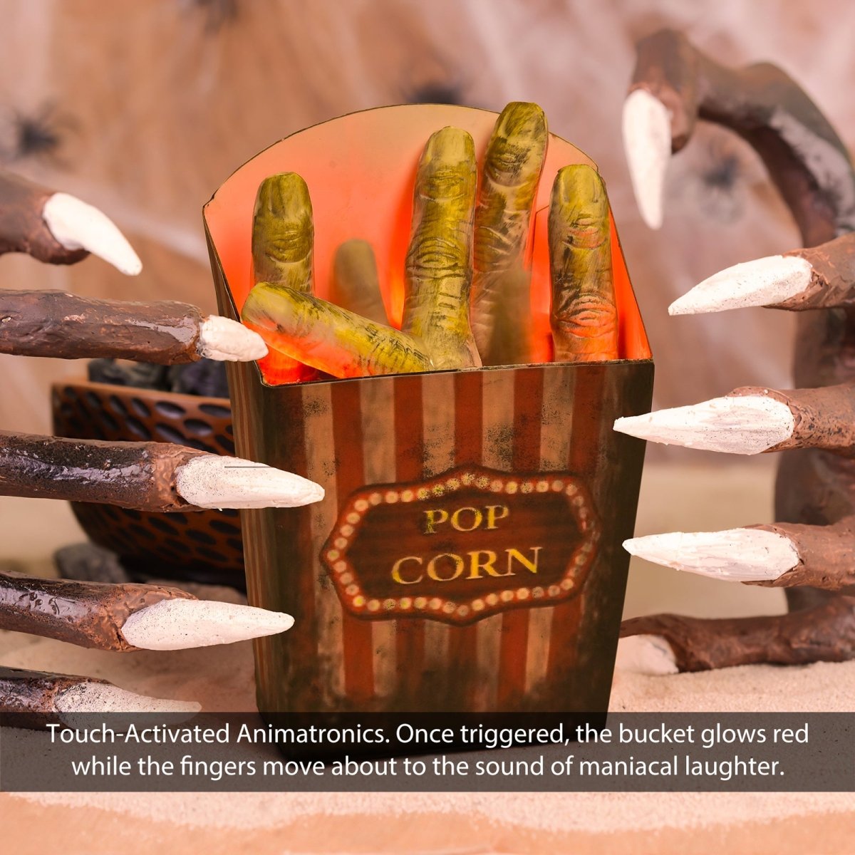Finger Food Popcorn Bucket - Wholesale - PopFun
