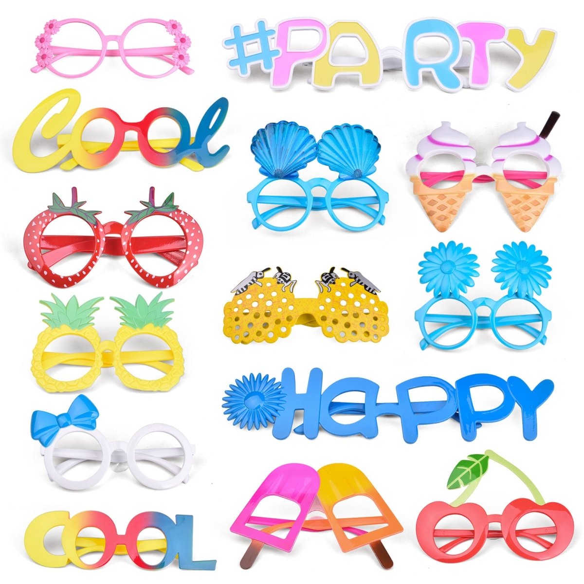Funky Glasses Frames - Bash Bonanza - Wholesale - PopFun