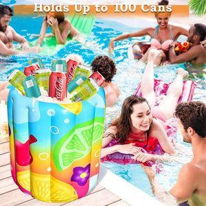 Giant Tropical Cocktail Inflatable Cooler - PopFun