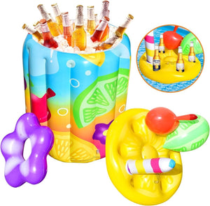 Giant Tropical Cocktail Inflatable Cooler - PopFun