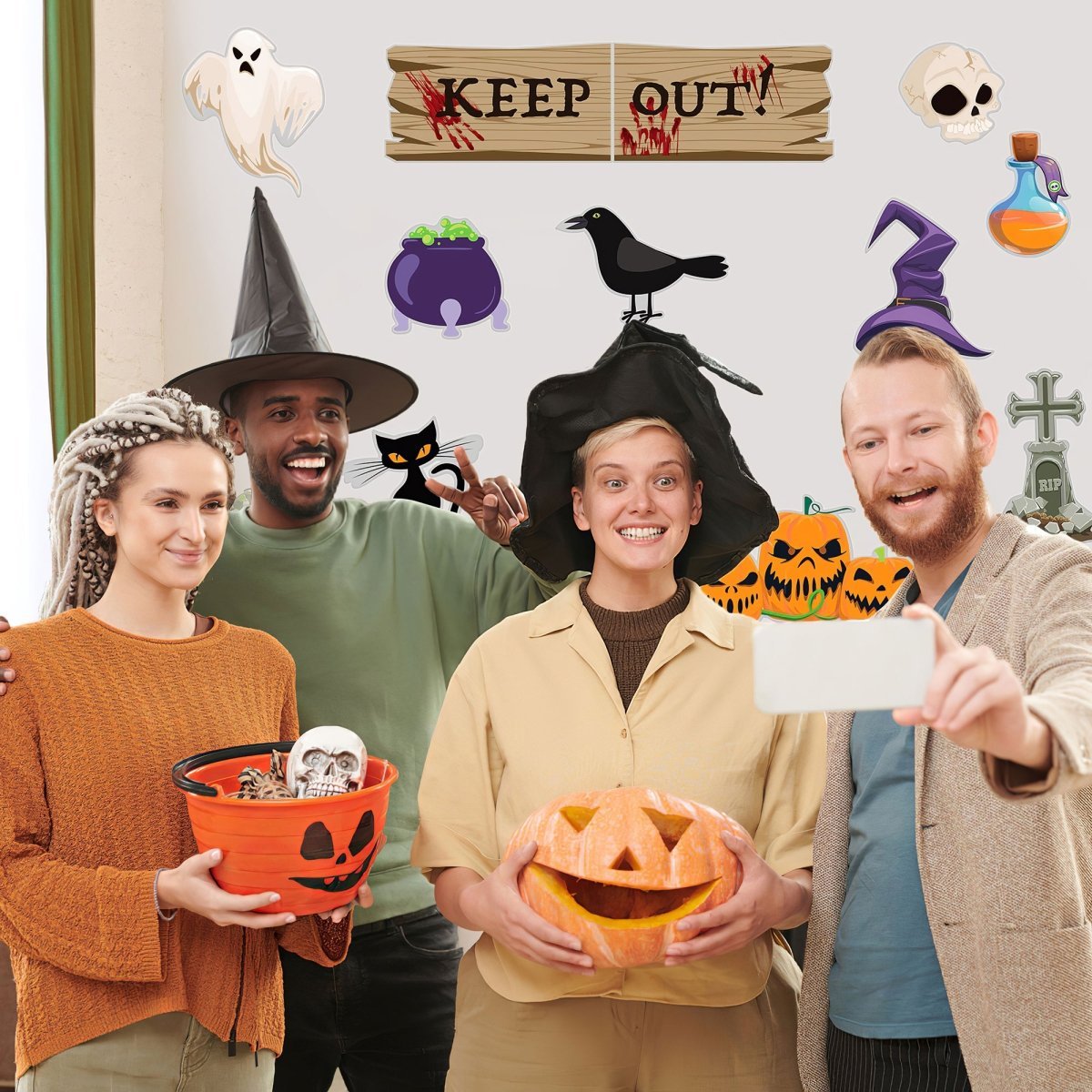 Halloween Trunk or Treat Car Decorations Kit - Wholesale - PopFun