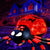 Presence Halloween Decorations Outdoor - 10FT Halloween Inflatable Spider with Firelight Rotating LED Lights, Large Creepy Outdoor Yard and Garden Hallowween Decorations