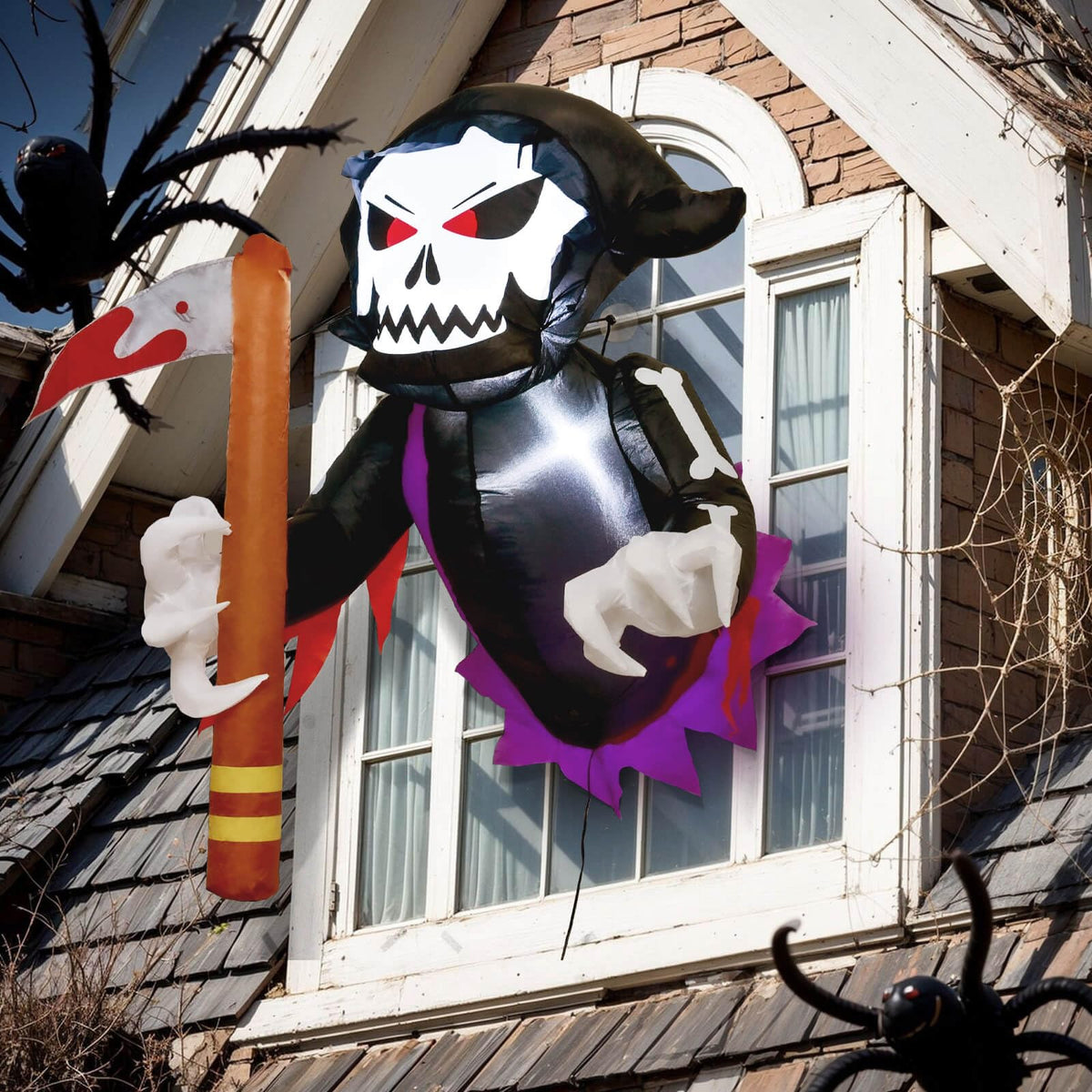 3.5FT Inflatable Window Breaker Skeleton
