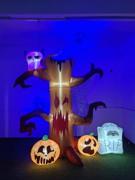 8 FT Halloween Inflatable Decorations Tree Outdoor