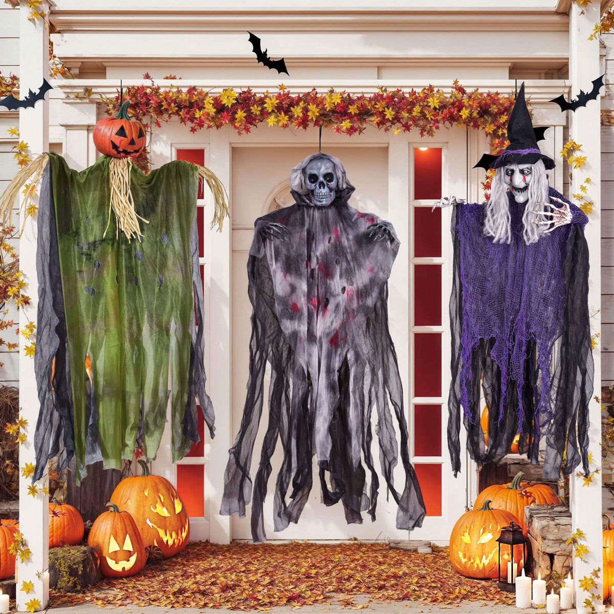 3Pack Halloween Decorations - Outdoor Hanging Decoration