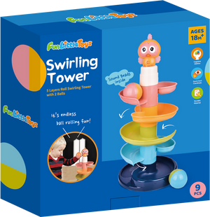 5-Tier Ball Drop Tower for Toddlers