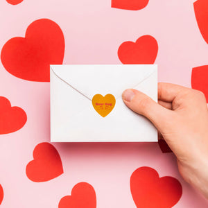 Heart Stickers for Valentine's Day 500pcs