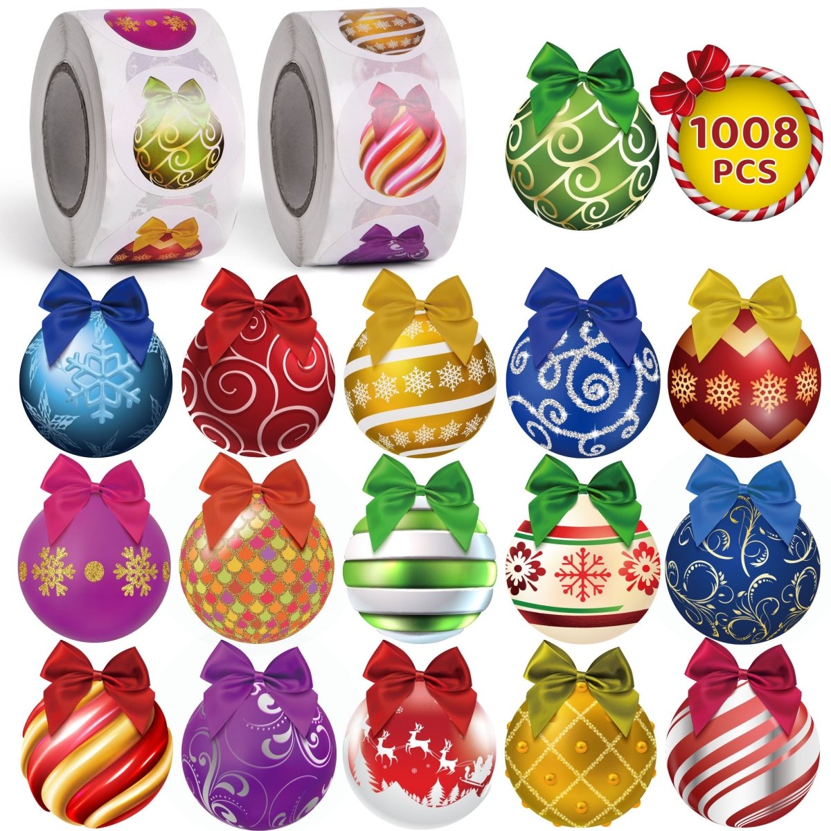 1008PCS Christmas Ornament - PopFun