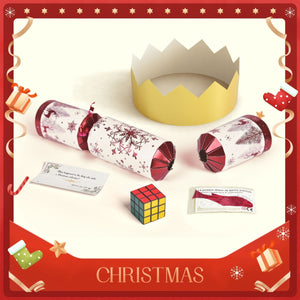 12 Pack Christmas Red & White Party Favors - PopFun