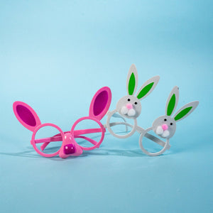 12 PCs Easter Bunny Chick Party Glasses - PopFun