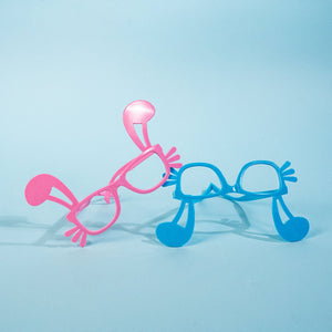 12 PCs Easter Bunny Chick Party Glasses - PopFun