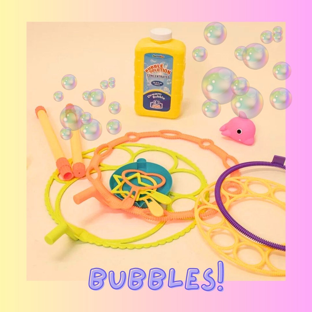 14 Pcs Big Bubbles Maker with Bubble Solutions - PopFun