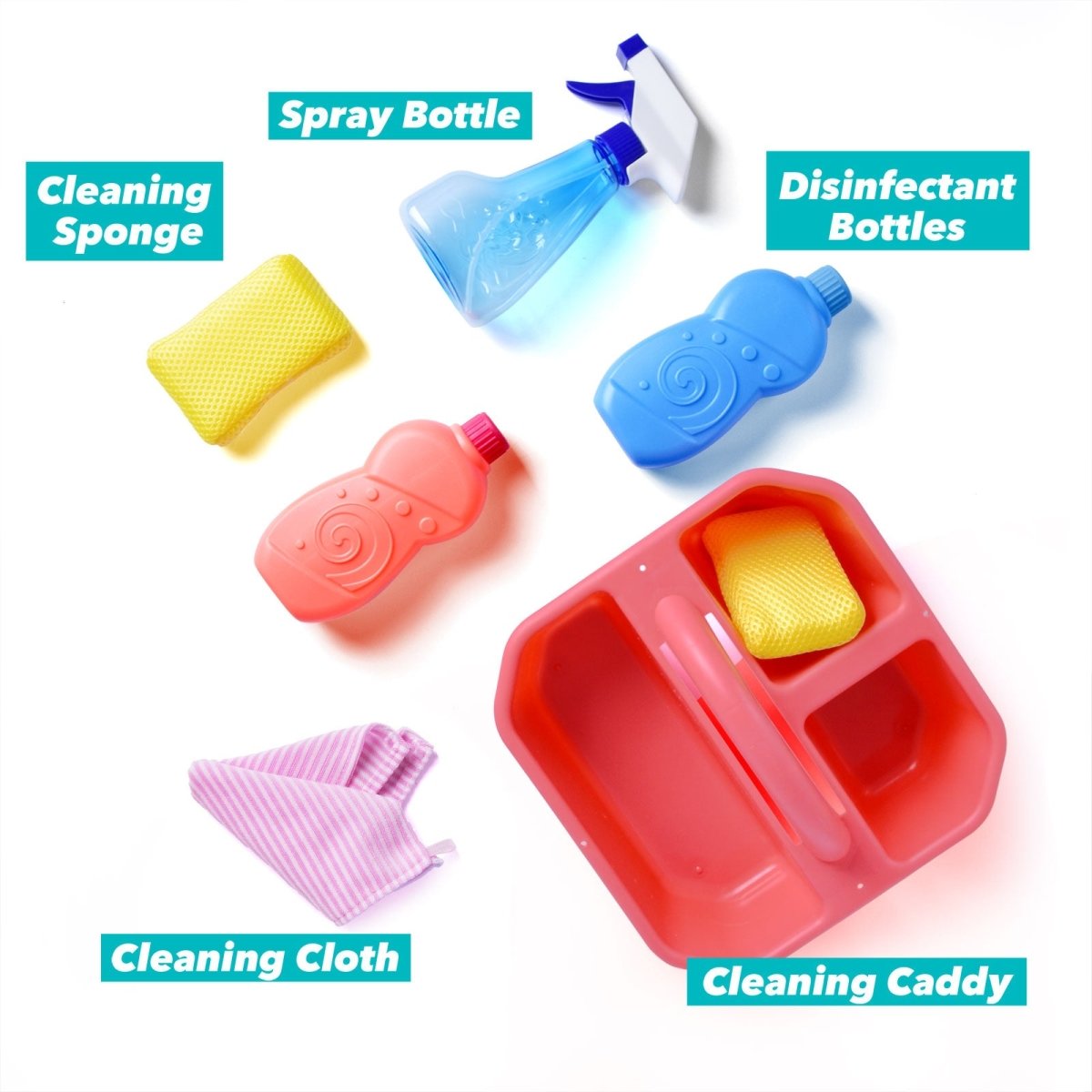 15 PCs Kids House Cleaning Set - PopFun