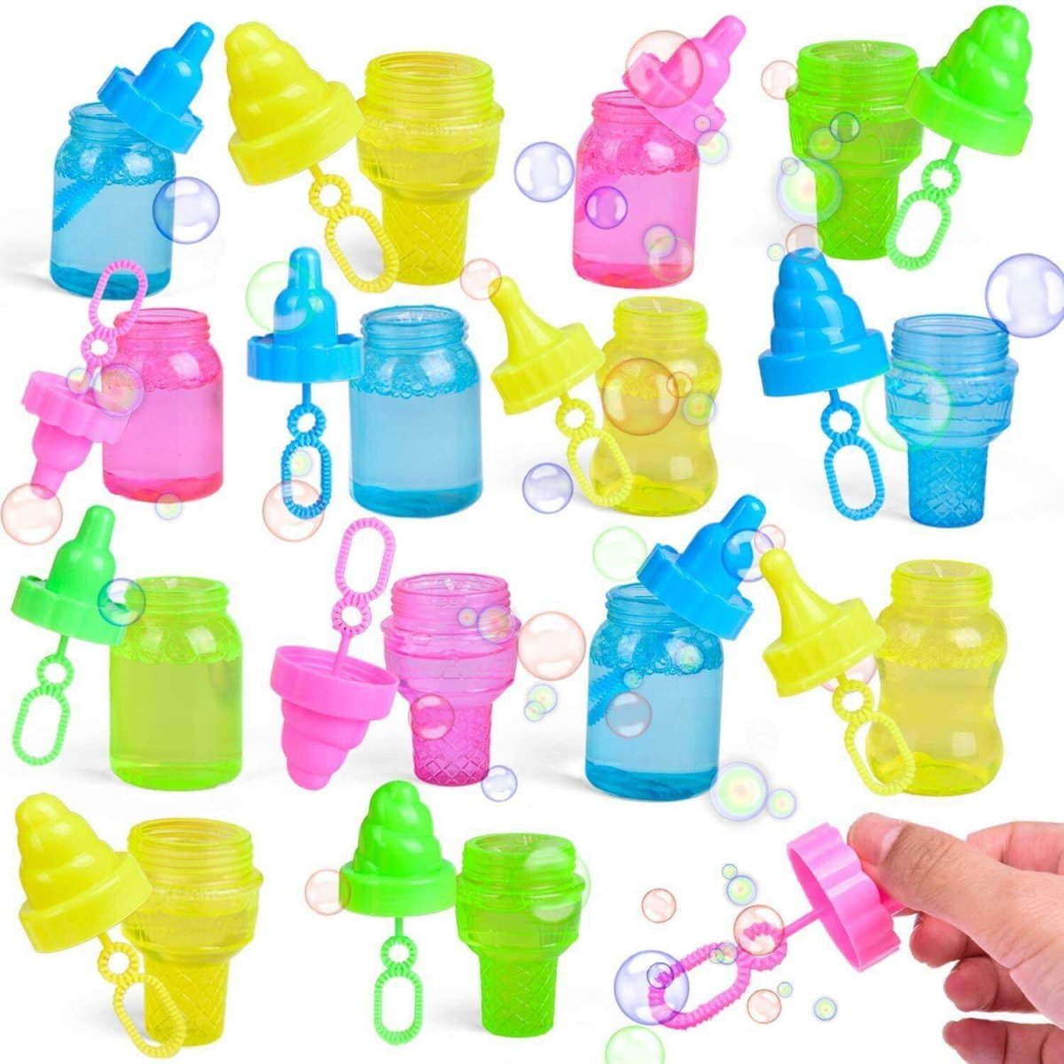 18pcs Mini Bubble Wands Treasure Eggs | PopFun