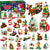 24 Sets Christmas Theme Building Blocks Advent Calendar - Wholesale - PopFun