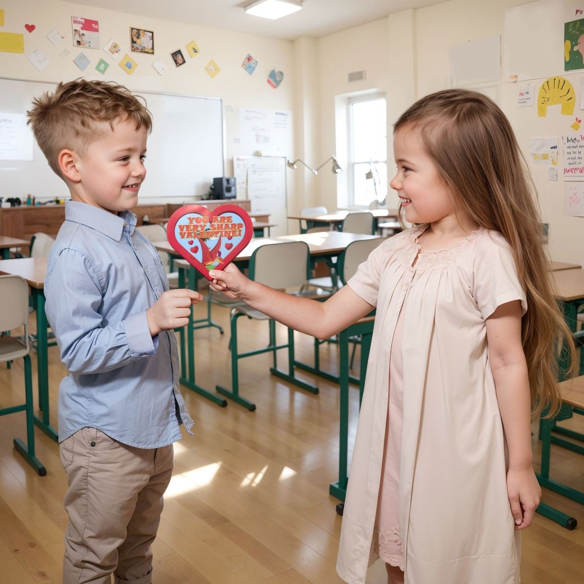 24PCS Valentine's Day Dinosaur Building Blocks with Heart-Shaped Boxes - PopFun